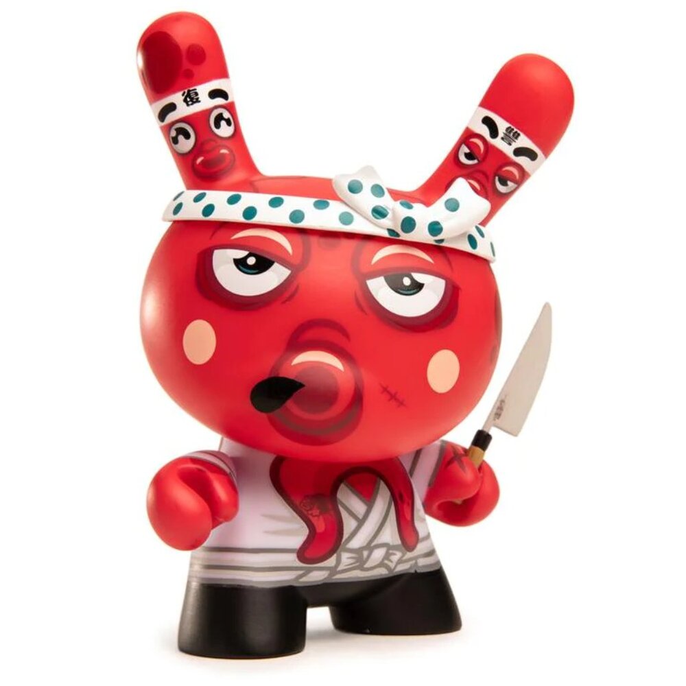 Kidrobot Fakir Dunny - Tako's Revenge Lowbrow Art Pop Surrealism Kawaii Kowai